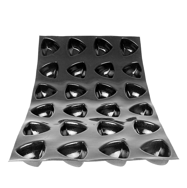Flexipan mat 60x40cm, 24 sapphire shapes, 70x70mm, 35mm d., 75ml, no. 1124 - 1 pc - loose