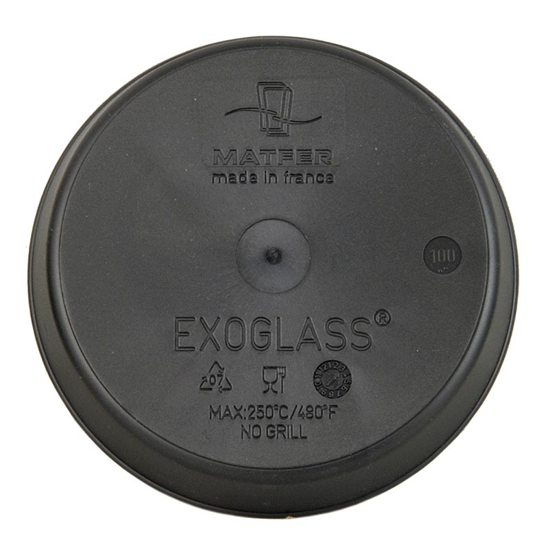 Bageplade til lille Tarte Tatin, Exoglass non-stick, Ø 10 cm, 2 cm høj - 1 stk - løs