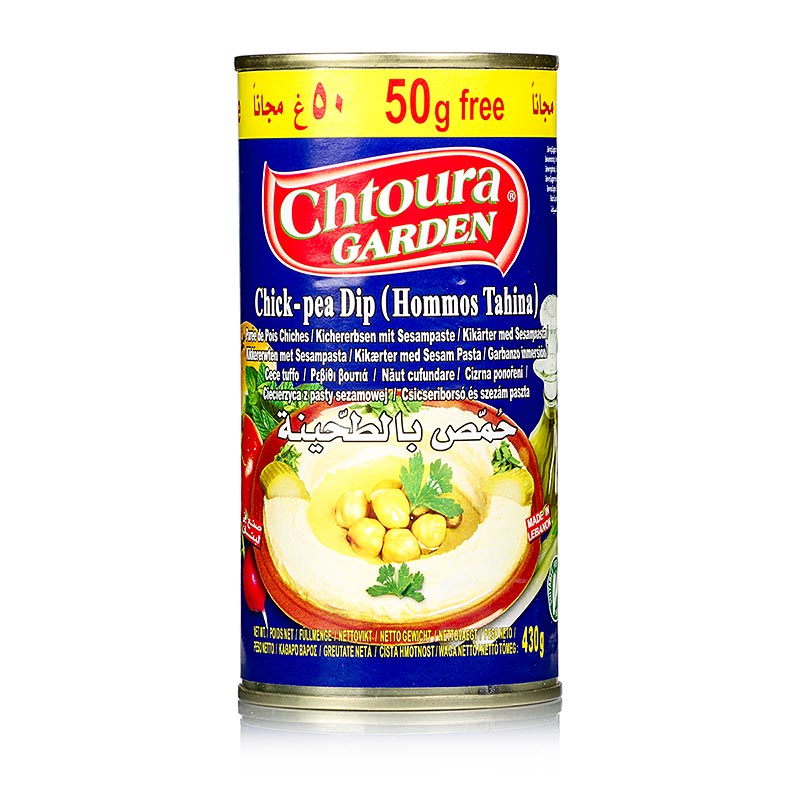 Humus Tahini - pire od slanutka sa susamom, cotura - 380g - mogu