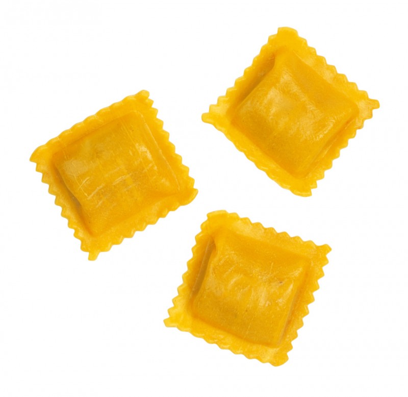 Ravioli alla zucca, friss tojasos teszta sutotokos toltelekkel, Pasta Fresca Rossi - 250 g - csomag