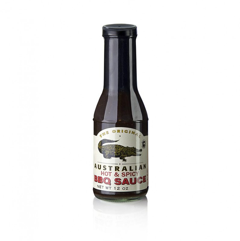 Australian Hot and Spicy BBQ Sauce, Original, 355 bottle