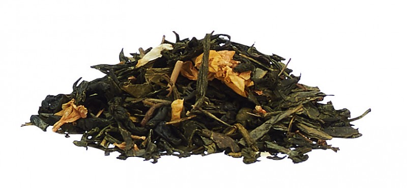 Bancha fiorito, zold tea jazmin viragokkal, La Via del Te - 100 g - tud