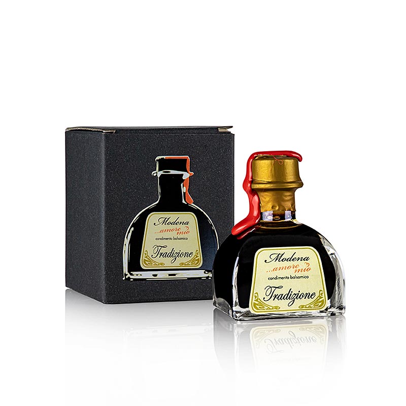 Aceto Tradizione Condimento Balsamico, Modena Amore Mio - 100 ml - Uveg