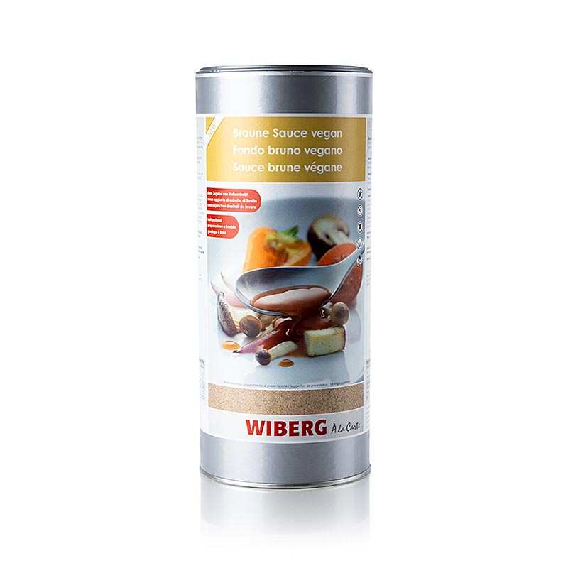 Omaka Wiberg Brown veganska, mesanica sestavin - 1 kg - Aroma skatla