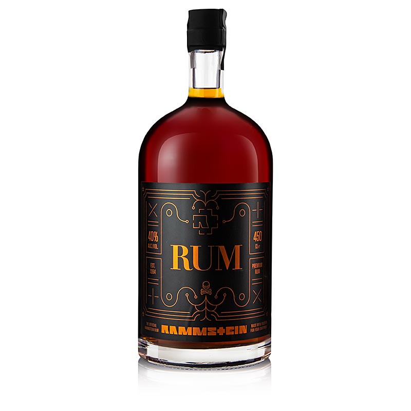 Rammstein Premium Rum (Jamajka, Trinidad a Guyana) 40 % obj., Jeroboam - 4,5 l - Flasa Rammstein Premium Rum (Jamajka, Trinidad a Guyana) 40 % obj., Jeroboam - 4,5 l - Flasa