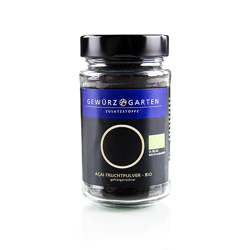 Pulbere de fructe de acai Spice Garden, ORGANIC - 80 g - Sticla Pulbere de fructe de acai Spice Garden, ORGANIC - 80 g - Sticla