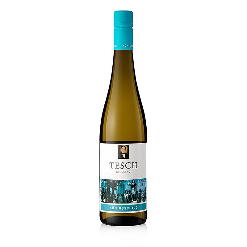 2020 Konigsschild Riesling, suchy, 13 % obj., Tesch (kapsle modra) - 750 ml - Lahev 2020 Konigsschild Riesling, suchy, 13 % obj., Tesch (kapsle modra) - 750 ml - Lahev
