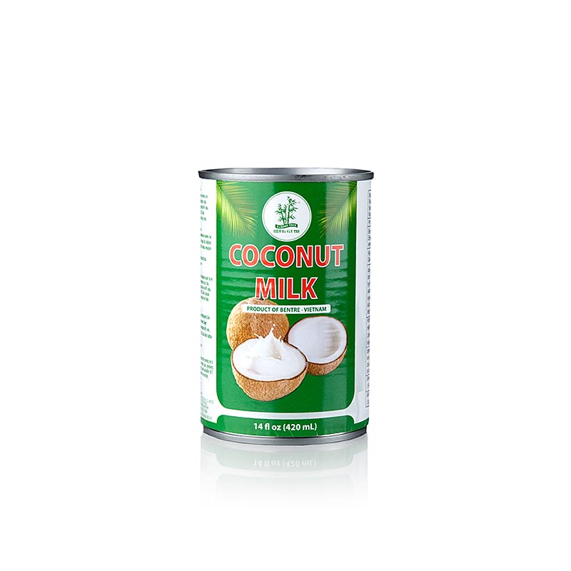 Lapte de cocos, arbore de bambus - 420 ml - poate sa