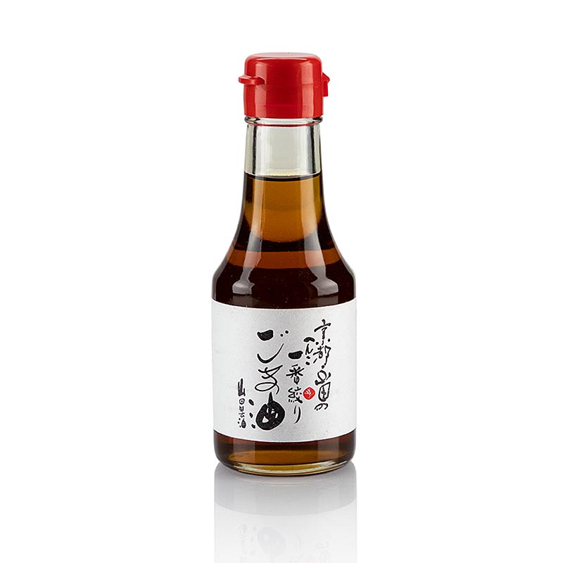 Sezamovy olej z bileho sezamu, prazeny, Yamada - 152 ml - Lahev
