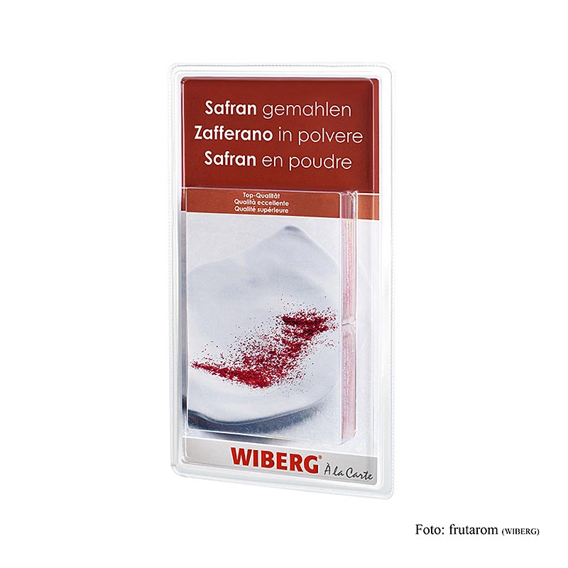 Wibergsaffraan, gemalen - 4g, 4 x 1g - perceel