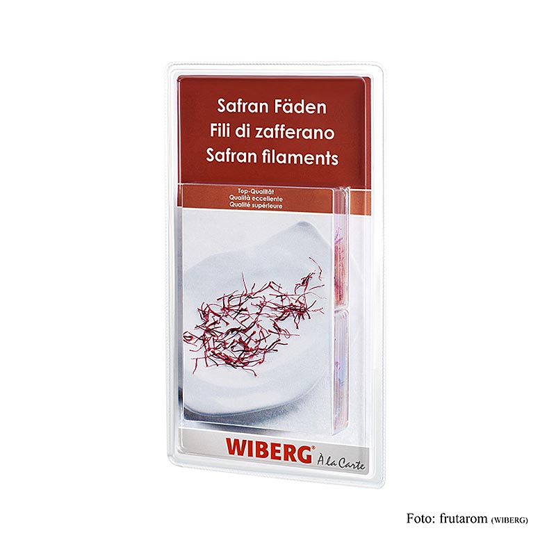 Wiberg Safran-Fäden - 4 g, 4 x 1g - Päckchen