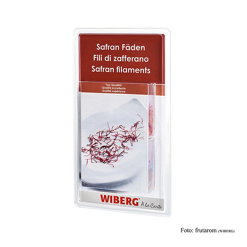 Wiberg saffron threads - 4g, 4 x 1g - parcel Wiberg saffron threads - 4g, 4 x 1g - parcel