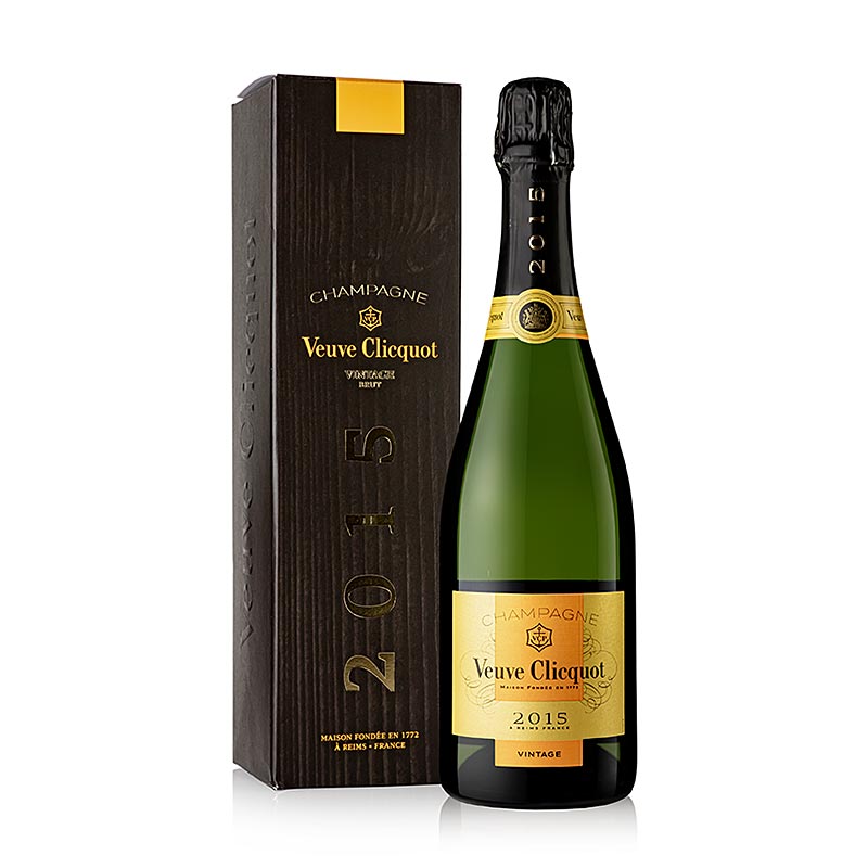 Champagne Veuve Clicquot 2015 Vintage, BIANCO, brut, 12,5% vol. - 750 ml - Bottiglia