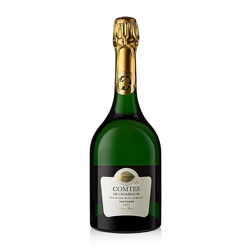 Sampanjec Taittinger 2012 Comtes de Champagne, Blanc de Blancs, Brut, Prestige Cuvee - 750 ml - Steklenicka Sampanjec Taittinger 2012 Comtes de Champagne, Blanc de Blancs, Brut, Prestige Cuvee - 750 ml - Steklenicka