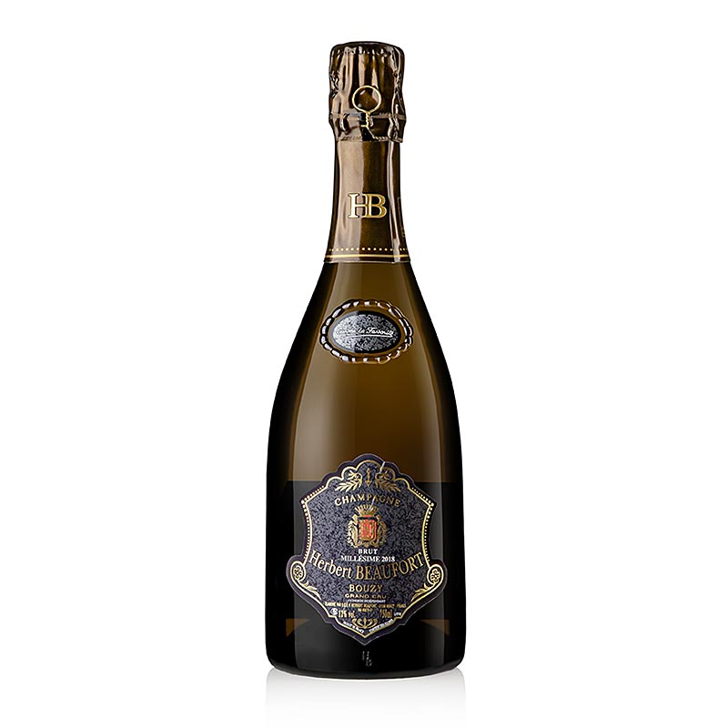 Sampanjac Herbert Beaufort 2018 La Favorite Grand Cru Extra Brut - 750ml - Boca Sampanjac Herbert Beaufort 2018 La Favorite Grand Cru Extra Brut - 750ml - Boca