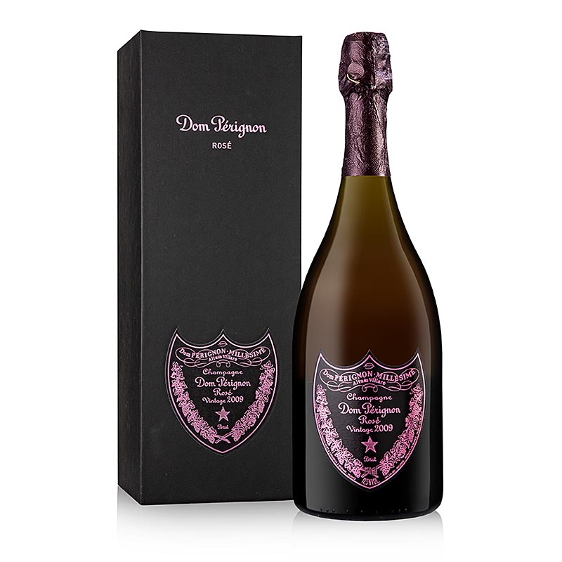 Champagner Dom Perignon 2009er ROSE brut, 12,5% vol. (Prestige-Cuvee) - 750 ml - Flasche