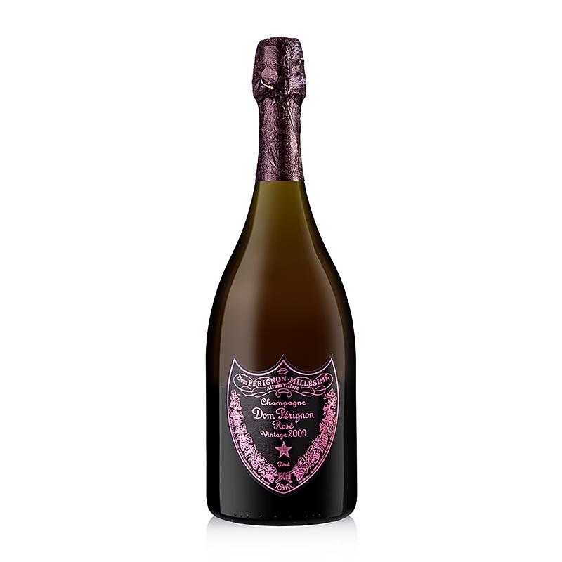 Champagner Dom Perignon 2009er ROSE brut, 12,5% vol. (Prestige-Cuvee) - 750 ml - Flasche