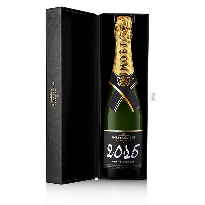 Champagne Moet og Chandon 2015 Grand Vintage, Extra Brut, 12,5% vol. - 750 ml - Flaske