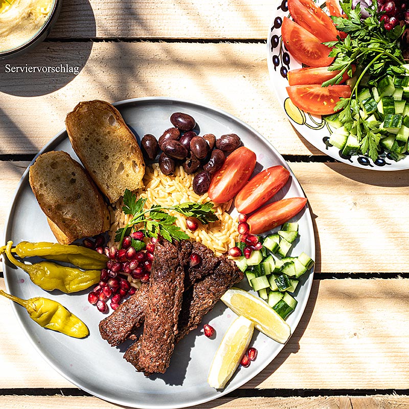 Definisikan kembali Kebab, massa kebab vegan dengan rasa domba, untuk membentuk diri Anda sendiri - 1kg - tas Definisikan kembali Kebab, massa kebab vegan dengan rasa domba, untuk membentuk diri Anda sendiri - 1kg - tas