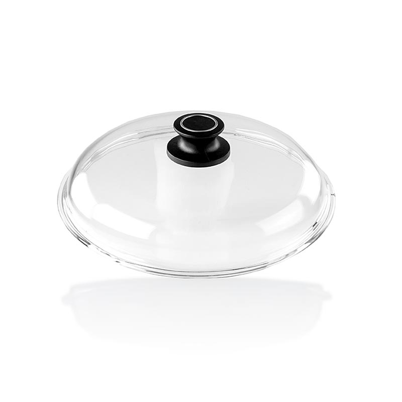AMT Gastroguss, tutup kaca untuk memanggang / memasak panci dan wajan, Ø 24cm, kaca - 1 buah - Longgar AMT Gastroguss, tutup kaca untuk memanggang / memasak panci dan wajan, Ø 24cm, kaca - 1 buah - Longgar
