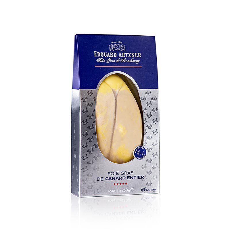 Foie de Canard Entier, sous forme de foie, Feyel - 250 g - Coque PE
