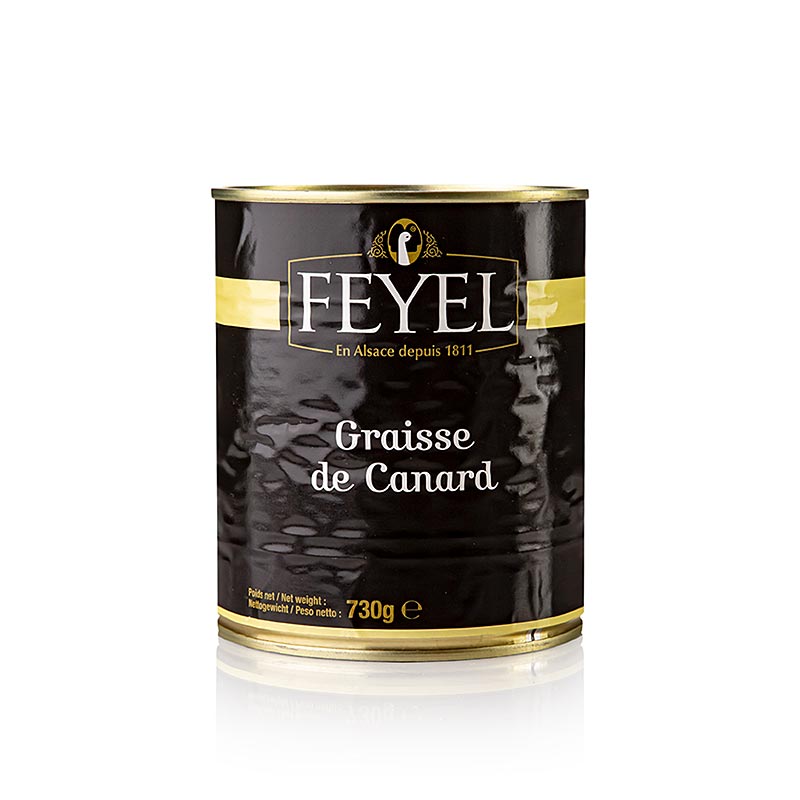 llard d`anec (greix d`anec), Feyel - 730 g - llauna llard d`anec (greix d`anec), Feyel - 730 g - llauna