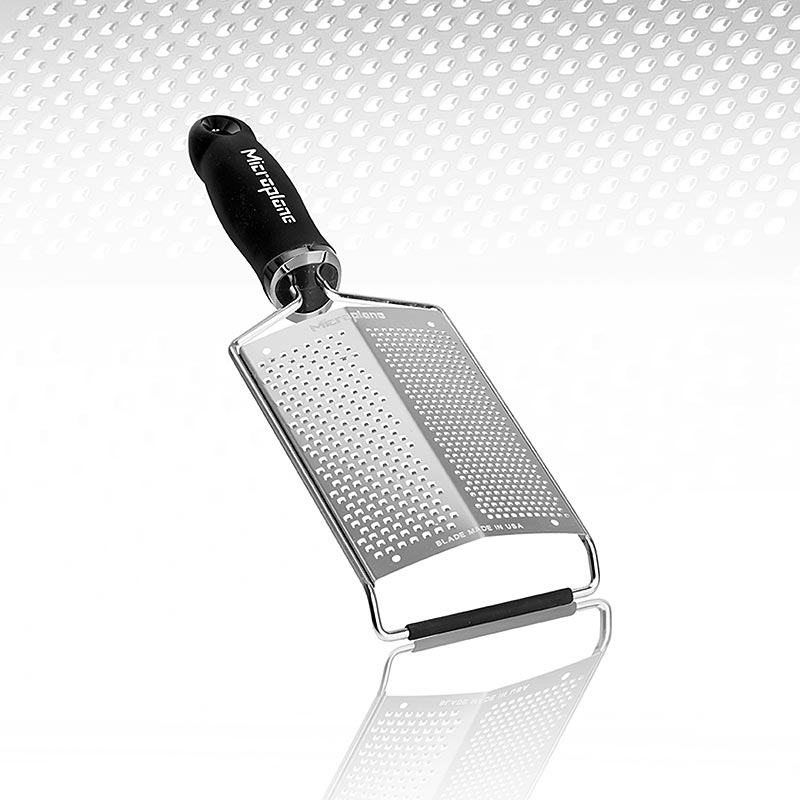 Reibe Microplane Gourmet Serie, feine Reibe & Raspel, 45022 (Dual Blade Grater) - 1 Stück - Karton