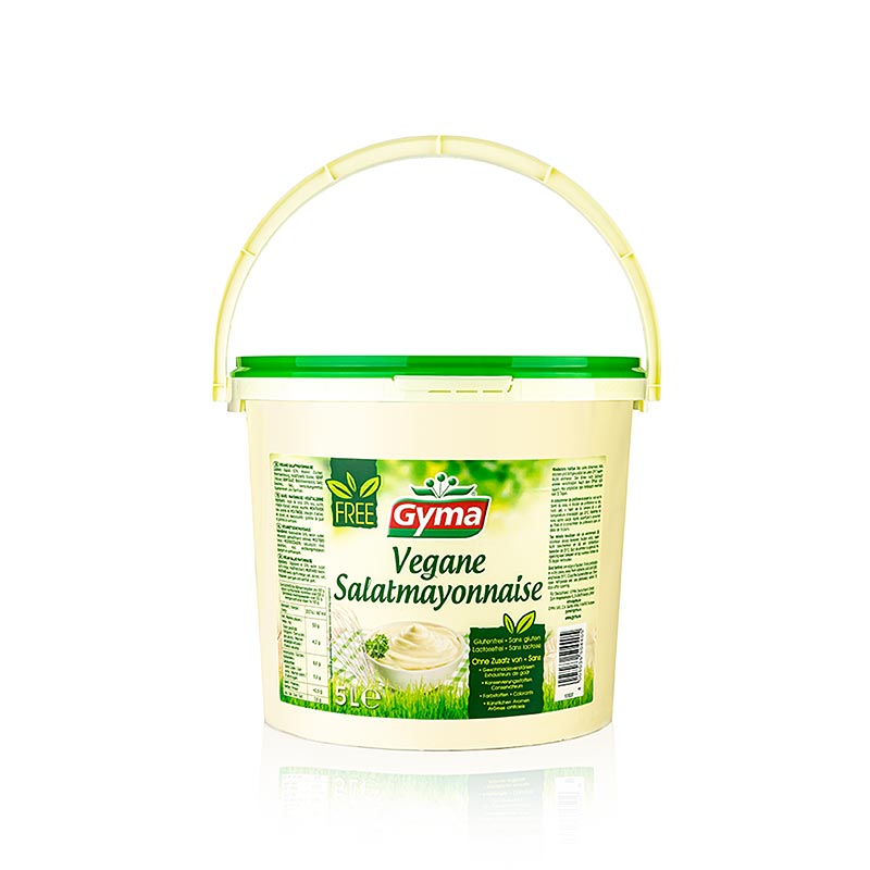 Mayonnaise a la salade vegetalienne, GYMA - 5 kg - Seau PE