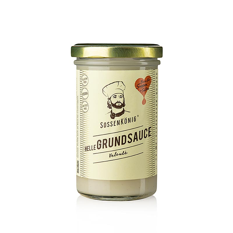 Sossenkönig - Veloute, küchenfertige Sauce - 250 ml - Glas