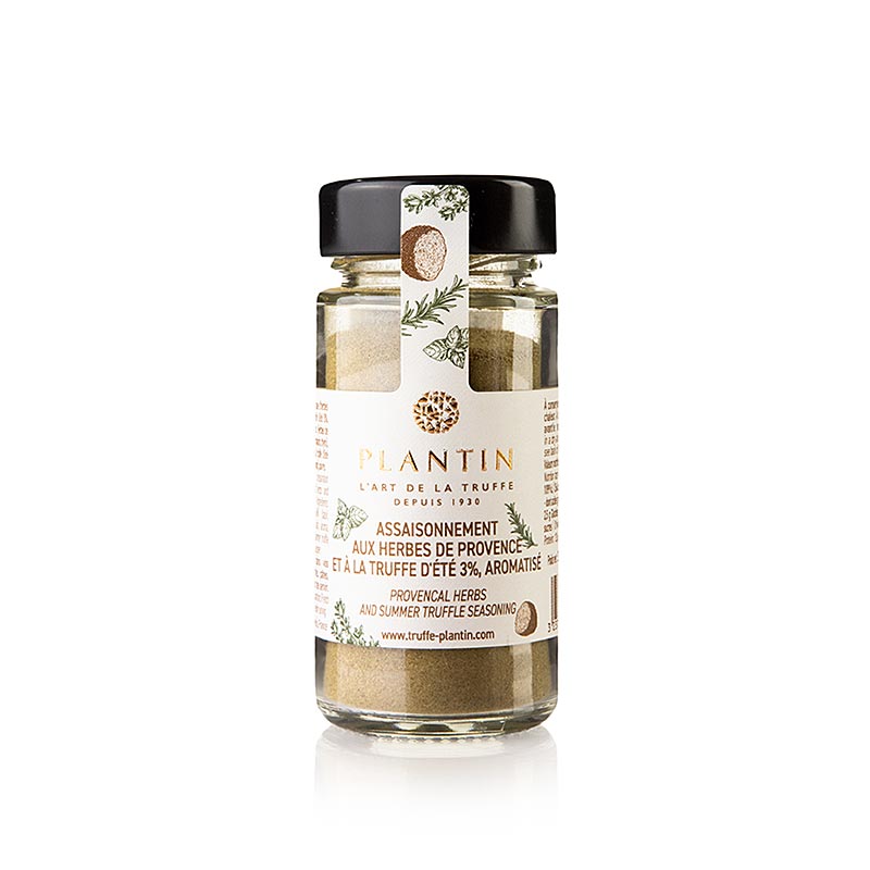 Epice a truffe aux herbes de Provence et truffe d`ete 3%, Plantin - 50 grammes - Verre