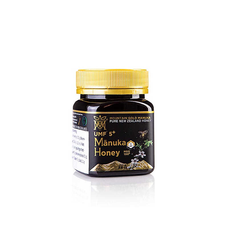 Miele di Manuka certificato UMF, 5+, MGM - 250 g - Bicchiere