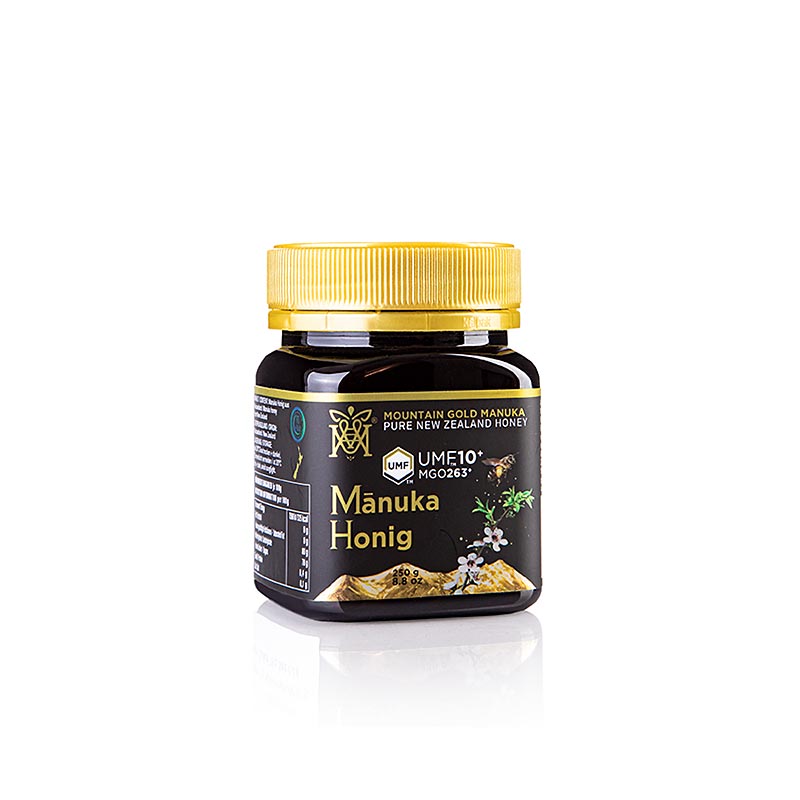 Manuka honey UMF certified, 10+, 250g, MGM New Zealand - 250 g - Pe can