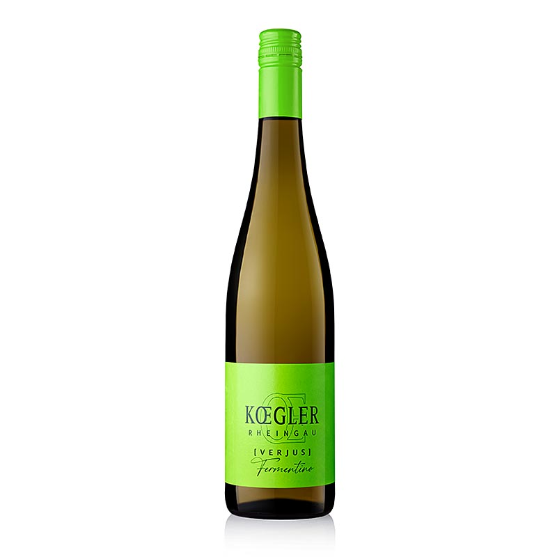 Verjus Fermentino, 2022, z Rheingau, 6% obj., Weingut-Koegler - 750 ml - Lahev Verjus Fermentino, 2022, z Rheingau, 6% obj., Weingut-Koegler - 750 ml - Lahev