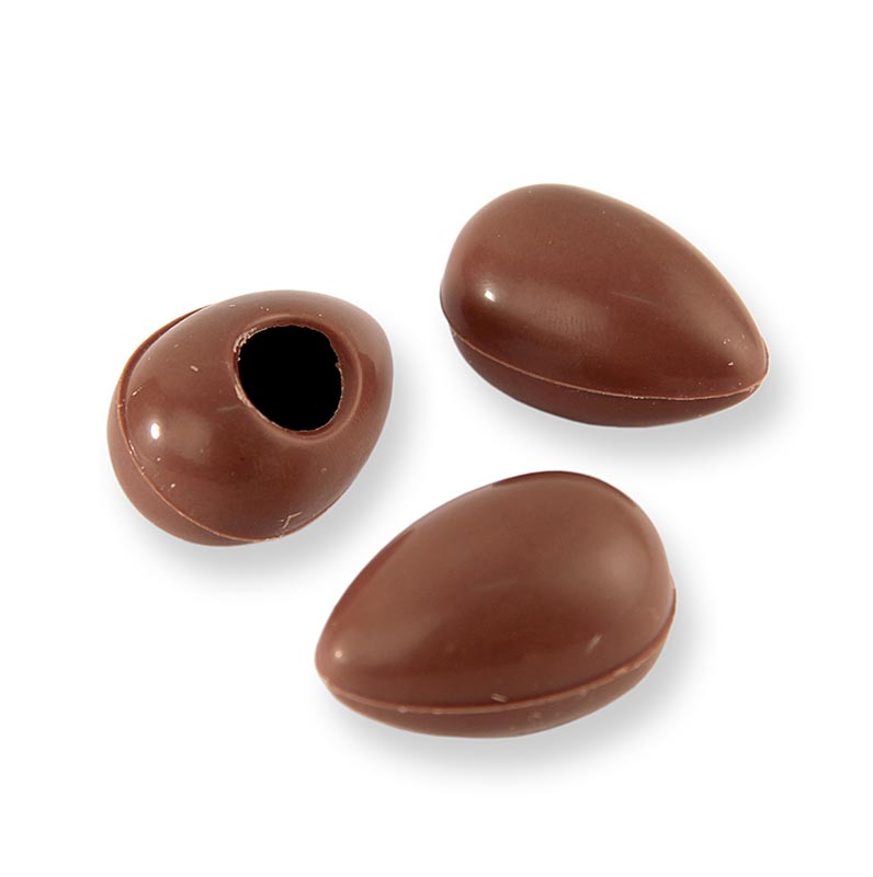 Ovo praline com corpo oco, leite integral, pequeno, 40x26mm, Laderach (Pascoa) - 343 pecas - Cartao Ovo praline com corpo oco, leite integral, pequeno, 40x26mm, Laderach (Pascoa) - 343 pecas - Cartao