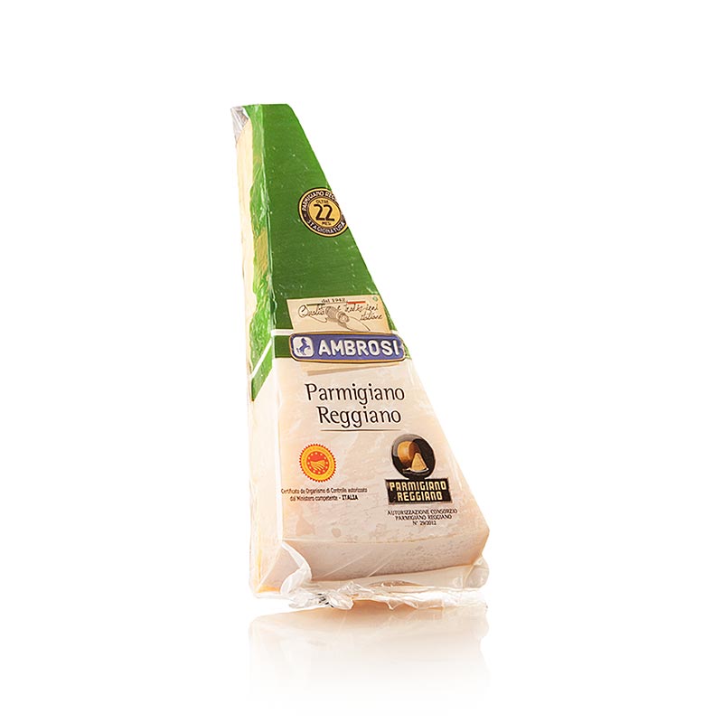 Parmesanost - Parmigiano Reggiano, 1. kvalitet, mindst 22 måneder gammel, BOB - 300 g - vakuum