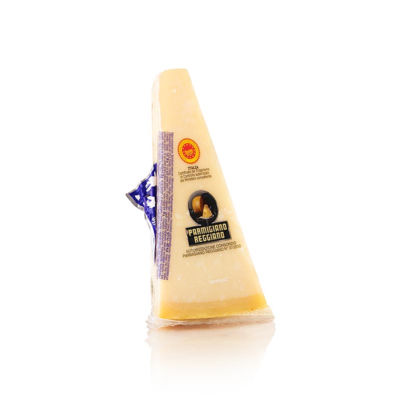 Fromage Parmesan - Parmigiano Reggiano, 1ere qualite, age d`au moins 24 mois, AOP - environ 200 g - vide