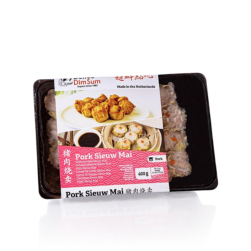 Shao Mai - Teigtaschen mit Schweinefleisch - 400 g, 20 Stück - Beutel