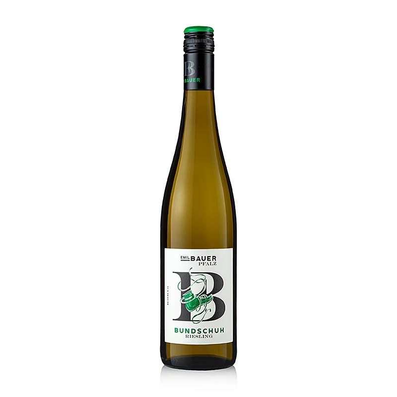 2023er Bundschuh Riesling, trocken, 12% vol., Emil Bauer & Söhne - 750 ml - Flasche