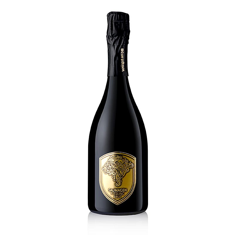 2018 Kallstadter Saumagen Riesling wain berkilauan, brut, 13% vol., kilang wain di Sungai Nil - 750ml - Botol