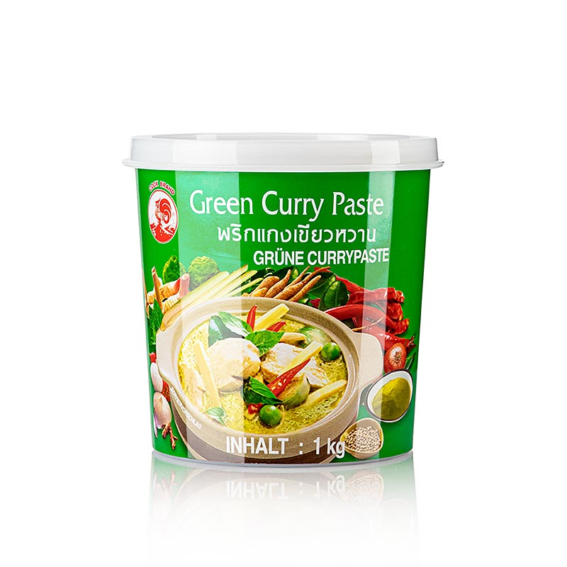 Karrypasta, groen, hanemaerke - 1 kg - Pe kan