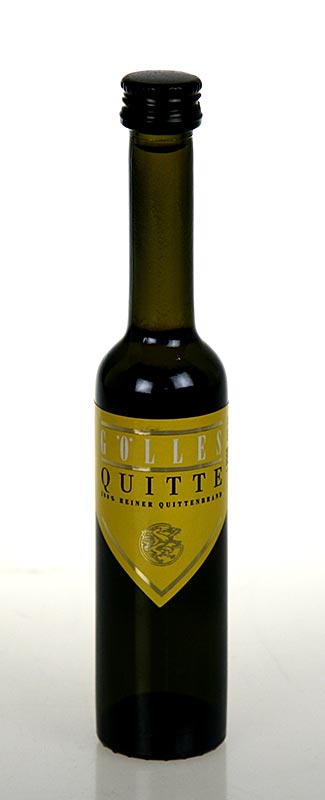 Quince - brandy, miniature, 43% vol., Gölles - 40 ml - bottle Quince - brandy, miniature, 43% vol., Gölles - 40 ml - bottle