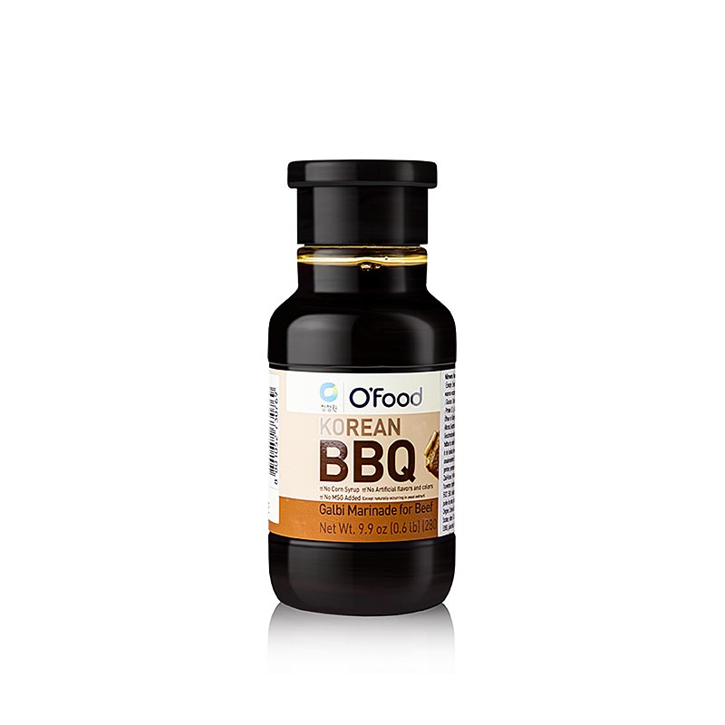 Perapan Galbi BBQ Korea untuk daging lembu, O`FOOD - 280g - Botol