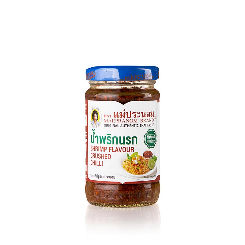 Cabai, digiling, dengan udang - 67 gram - Kaca Cabai, digiling, dengan udang - 67 gram - Kaca