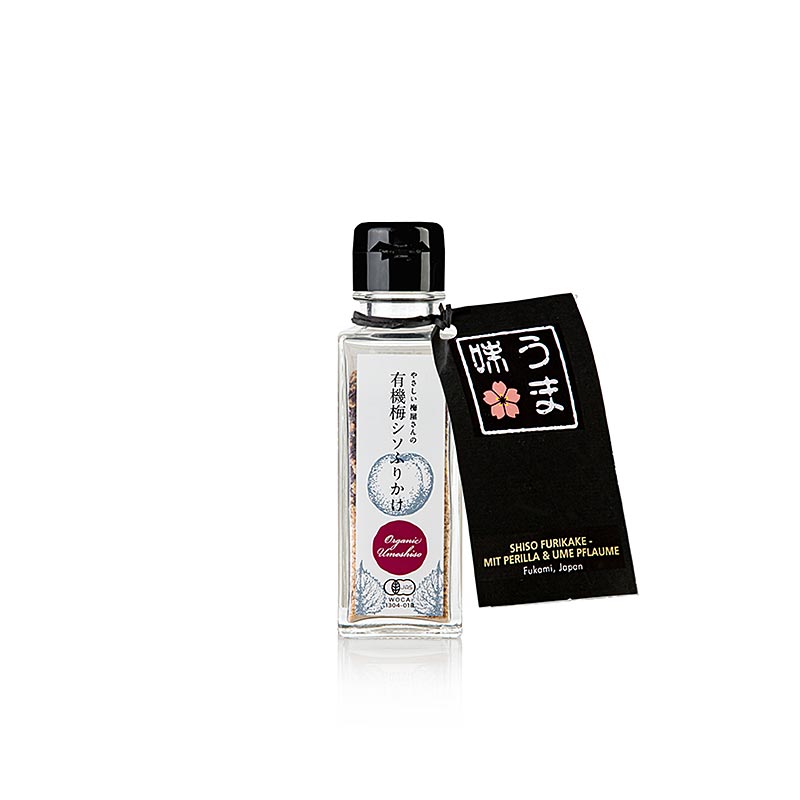Shiso Furikake - com perilla e ameixa ume, Fukami, Japao - 50g - Vidro Shiso Furikake - com perilla e ameixa ume, Fukami, Japao - 50g - Vidro