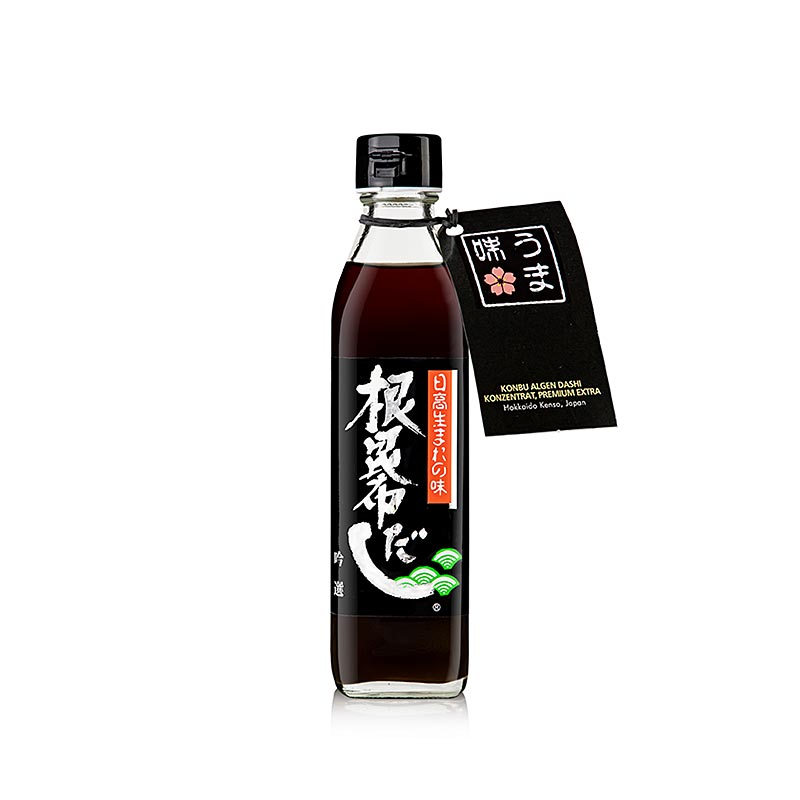 Konbu Algen Dashi Konzentrat, Premium EXTRA, Hokkaido Kenso, Japan - 300 ml - Flasche