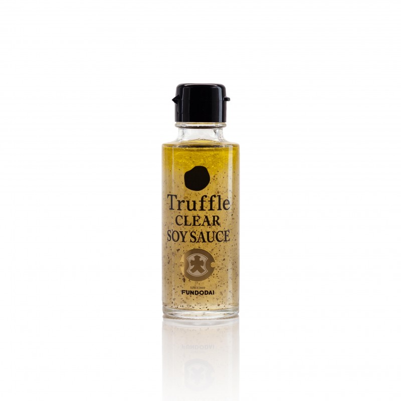 Sauce soja aux truffes, sauce soja claire aux truffes, Fundodai, Japon - 100 ml - Bouteille