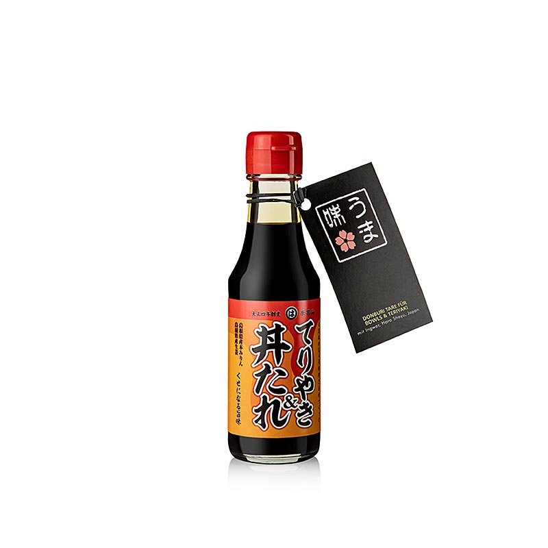 Unagi eel tare and teriyaki sauce, with ginger, Hara Shoyu, Japan - 150ml - Bottle