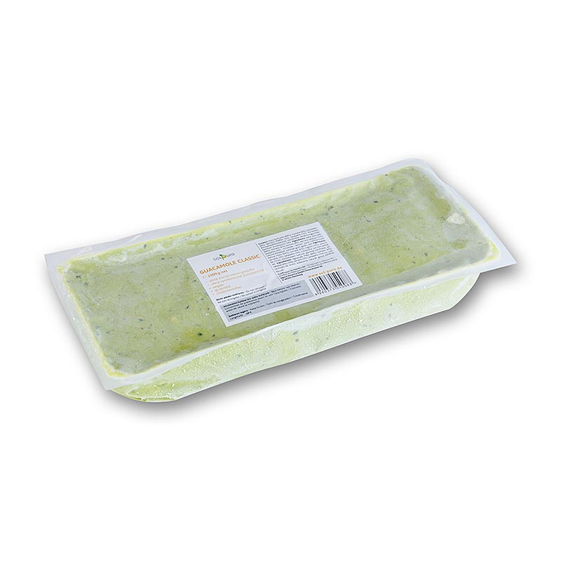 Avocado Paste, Guacamole Classic, Sol Puro - 1 kg - bag