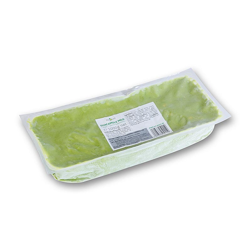 Avocado Paste, Guacamole Mild, Sol Puro - 1 kg - bag