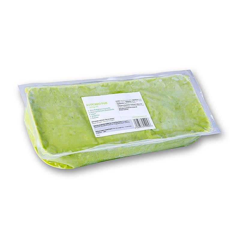 Avocado Paste, Guacamole Pur, Sol Puro - 1 kg - bag